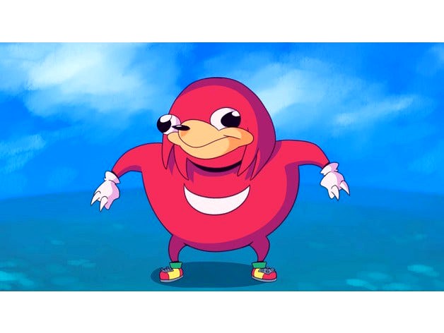 Ugandan Knuckles by Lorgo044
