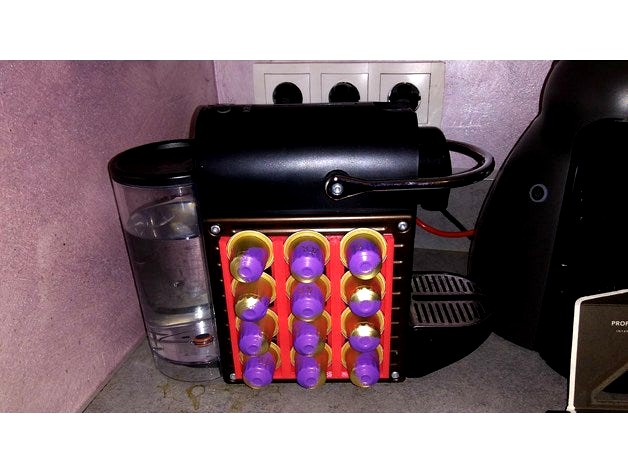 Nespresso Capsule Holder for Pixie (holds 12) by pschmitt