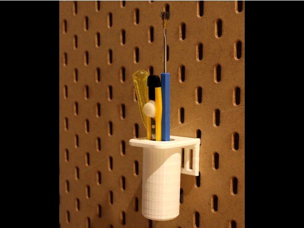 Ikea Skadis Cylinder by hausmilbe