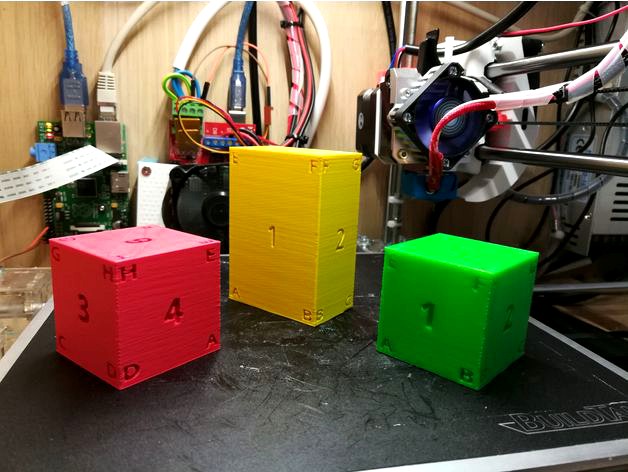 Cube + Cuboid (mathematically) A-B-C-D-E-F-G-H (Würfel + Quader mathematisch) by flashkinx