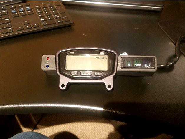 DR650 HDB Indicator Mount by jordantkirby