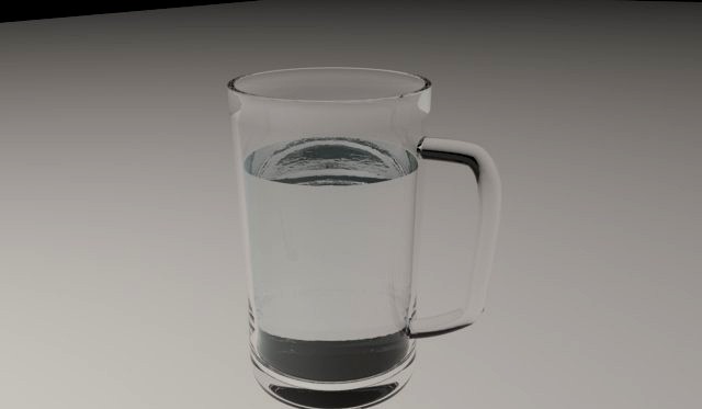 Cup water 3D Model