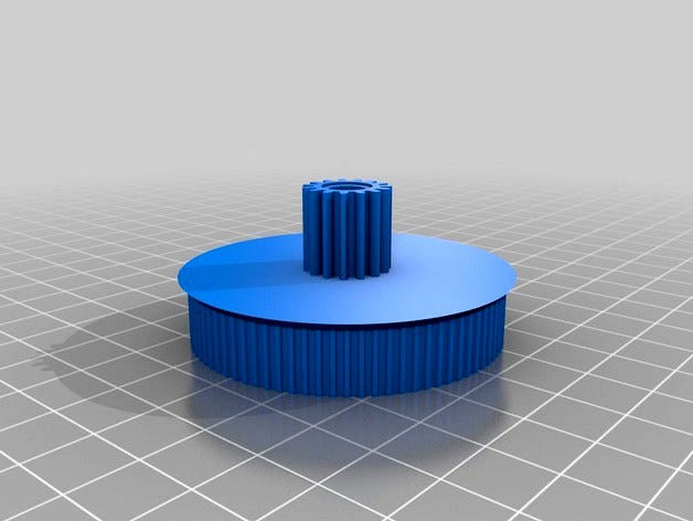 Thrustmaster T150 replacement gear by rapsacw