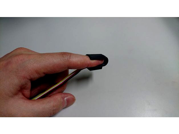 A finger cramp for pulse oximetry by komix