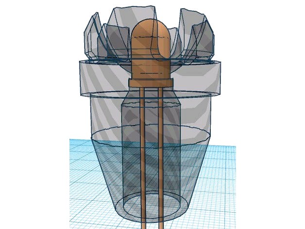 5/8 diameter push in LED holder by stmorgan