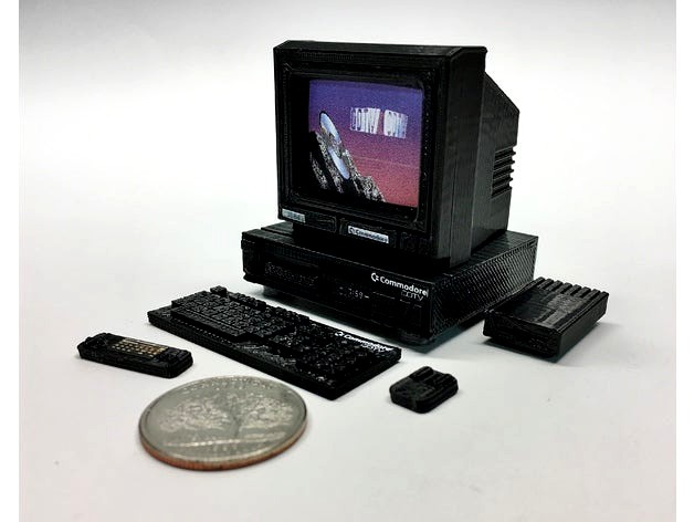 Mini Commodore CDTV by RabbitEngineering