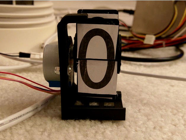 Split Flap Mini - 12 Flap Display by _AlexY