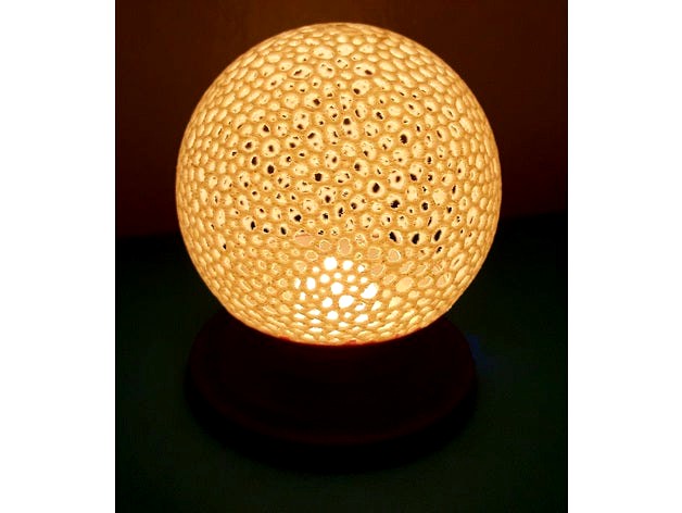 Round Boroni Lamp (Lamp Series of 2-3) by orinoco7677