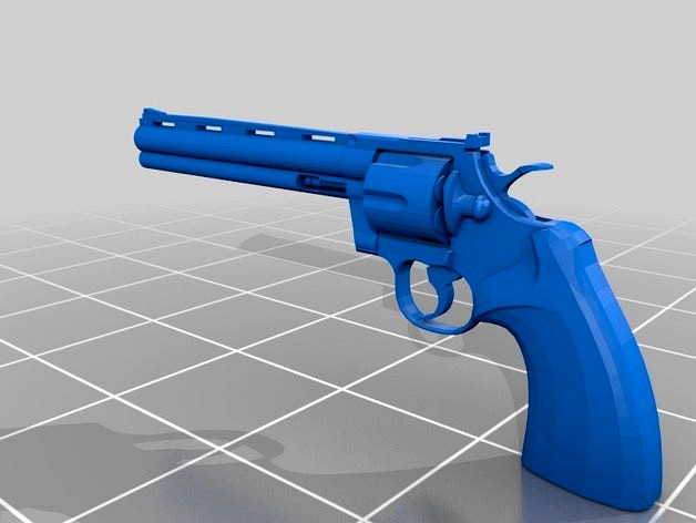 Colt Python Revolver by boblol126