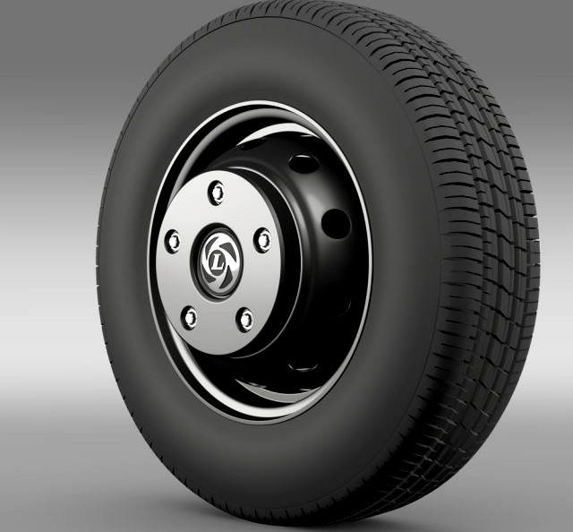 Ashok Leyland wheel 3D Model