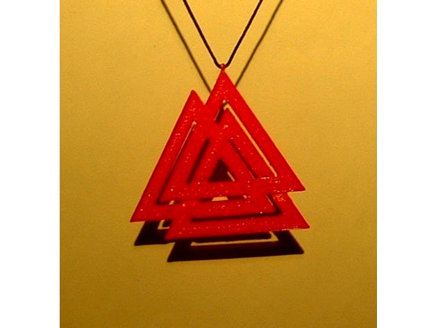 Valknut Pendant by Nys1