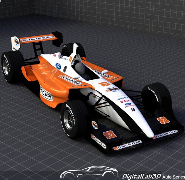 Champ Car 3D Model