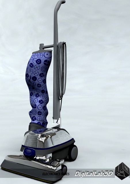 Vacuum Cleaner 3D Model