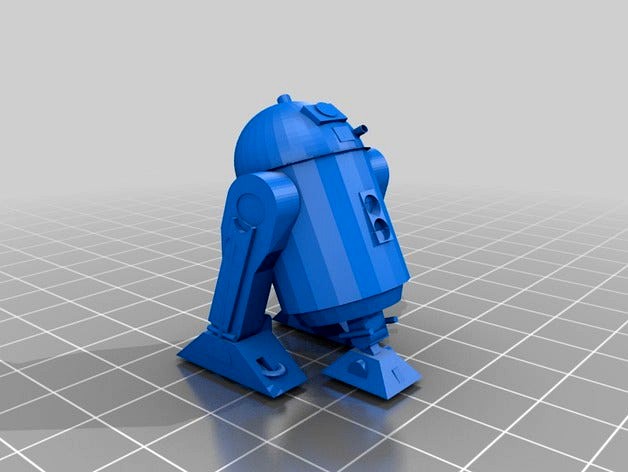 R2-D2 Build Action figure by CreeperDJGames