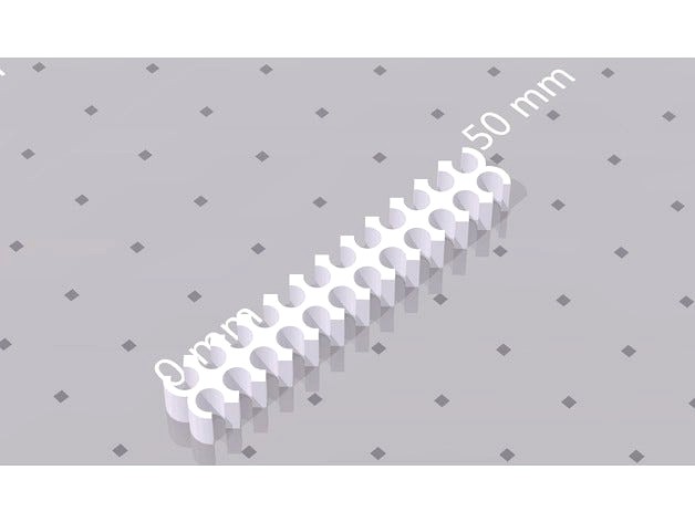 Cable Comb (PC, Computer, Sleeved Cables, Gaming) 3mm diameter by n00bie