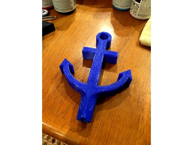 Boat Anchor Tap Handle by circa1023