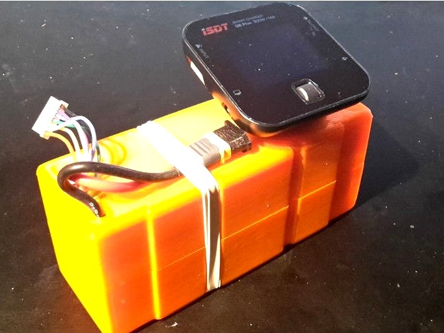 Battery Hard Case for Multistar High Capacity 10000mAh 6S by runsren