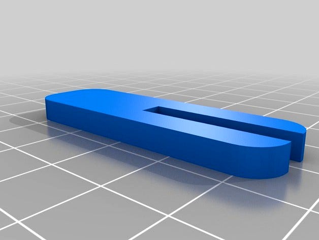 3D printed air shutter of dust collector for woodworking by Rafaworld
