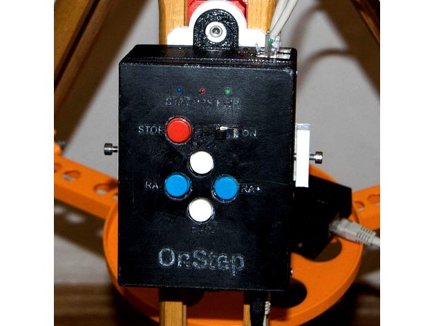 Telescope OnStep controller  - Box for  Arduino MEGA2560 board by RomanHujer