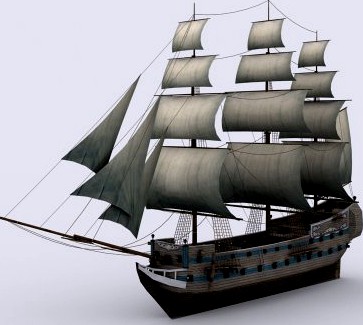 Fregat 3D Model