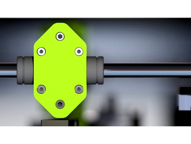 HyperCube Evolution Igus Carriage Clamp tenser by endeffect