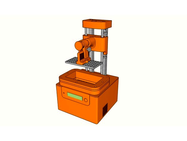 FDM printed SLA-Printer by TOS by Tinkering_On_Steroids