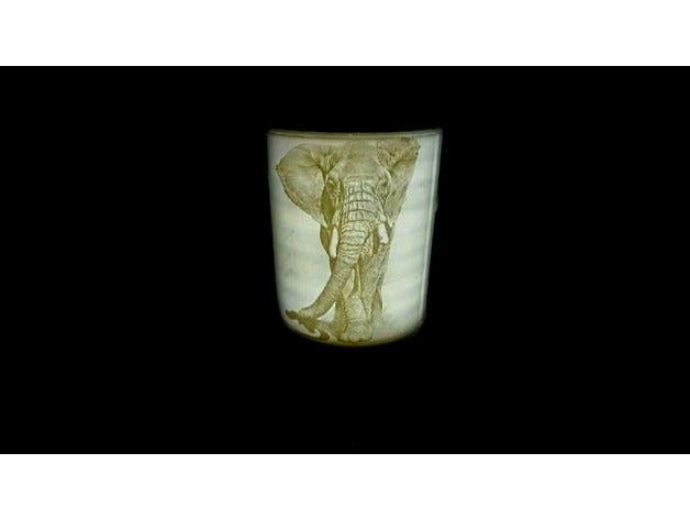 Lithophane Bedside Light  by NS_e