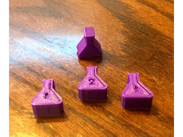 Beaker Meeples by jourdo2k3