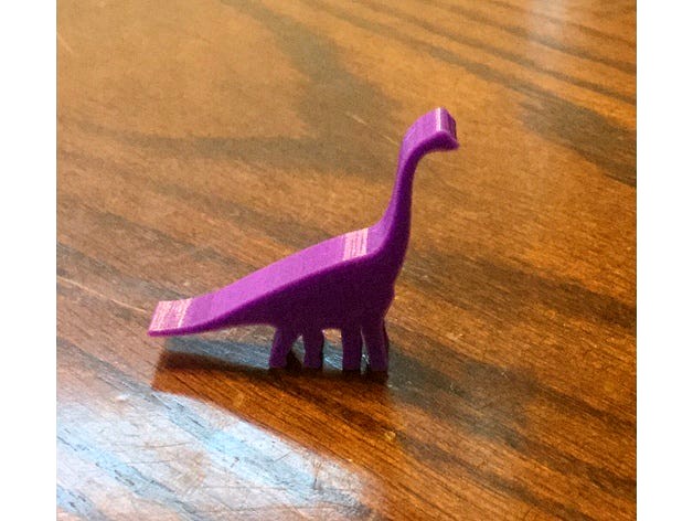 Brachiosaurus Meeple by jourdo2k3