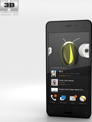 Amazon Fire Phone 3D Model
