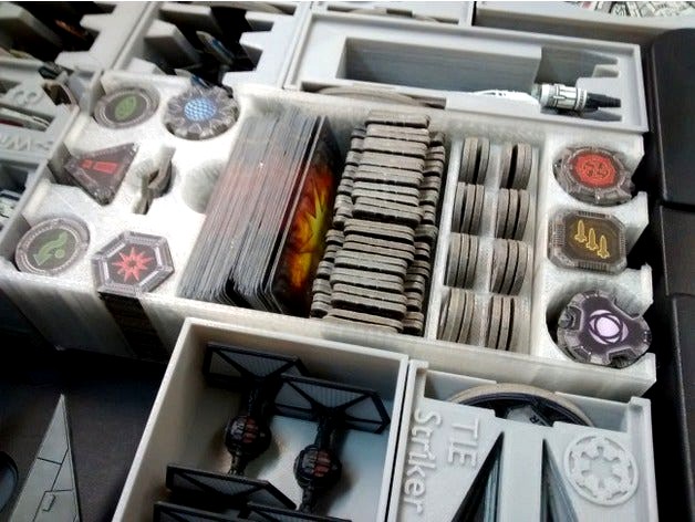 Token Holder (X-Wing Miniatures) for Stanley organizer by 3D_Pressure