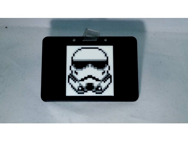 Stormtrooper multicolor ID or badge card holder by lio_