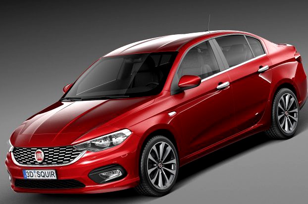 Fiat Tipo 2016 3D Model