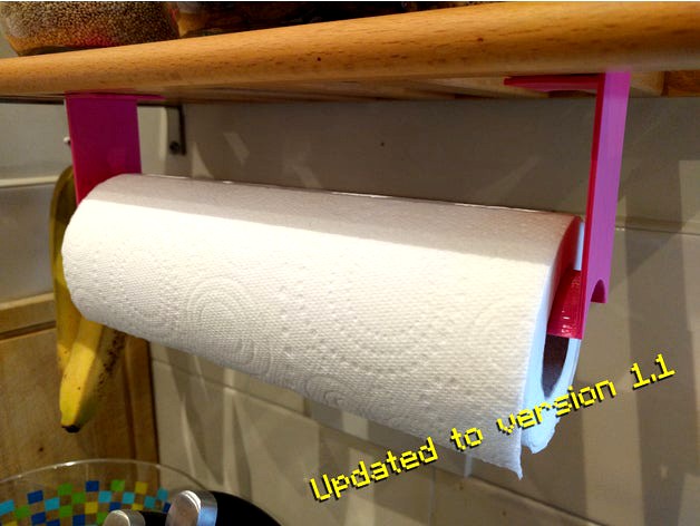 Hanging Kitchen Paper Towel Holder by MileyORiley