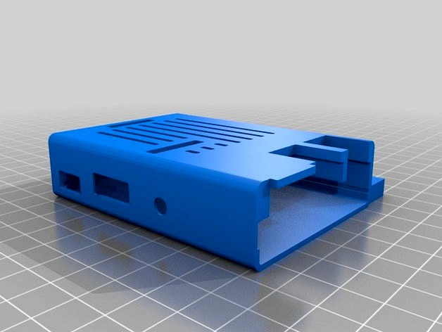 Raspberry Pi Case with Mounting Bracket - NOGPIO by N42