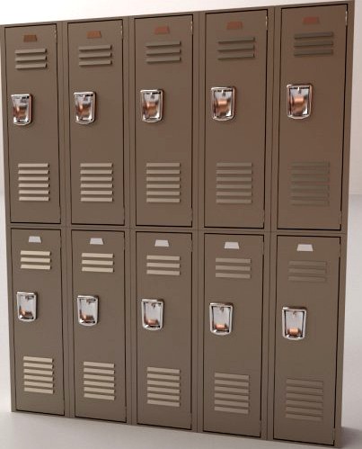 Locker V2 3D Model