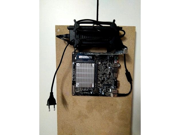 Mini-ITX wall mount by rathio