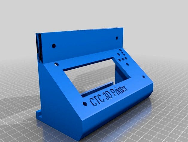 CTC LCD Case for MightyBoard LCD 2004 Controller Module Board by JulieJolly