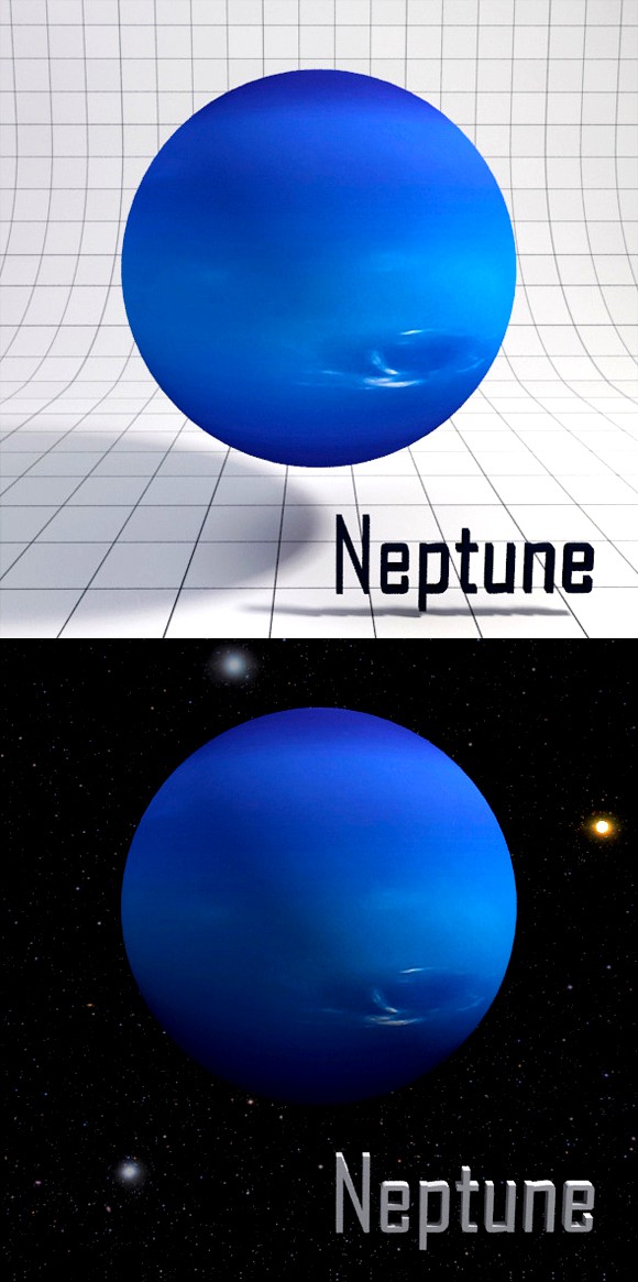 Neptune - Realistic HD model