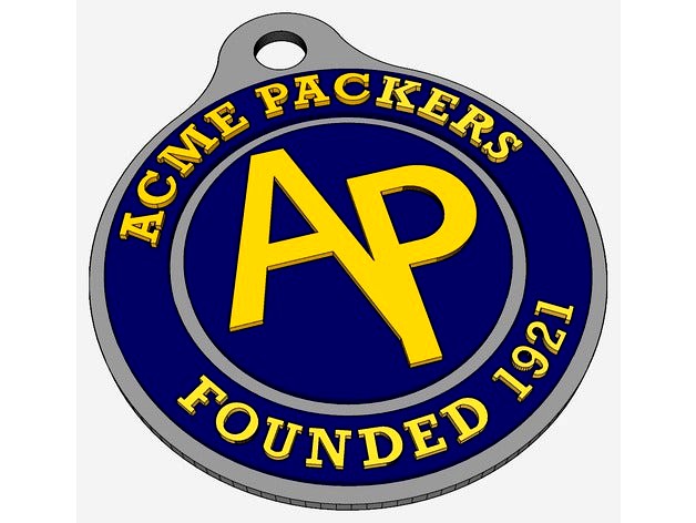Packers Keychain by dsteffens00