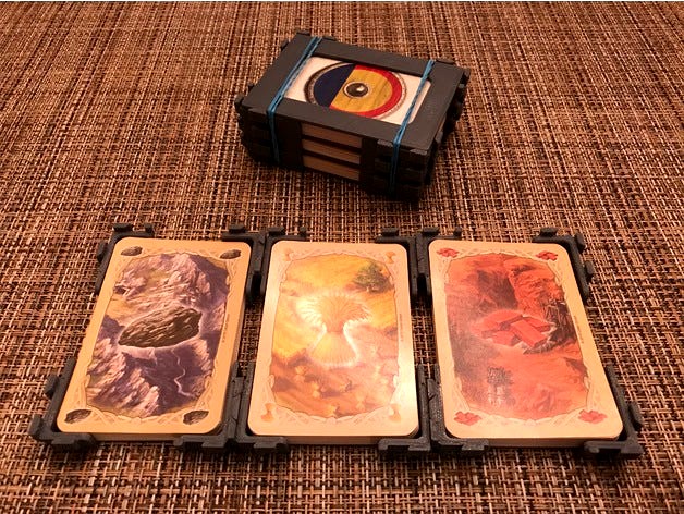 Catan Card Holders - Lock and Stack by TAG72