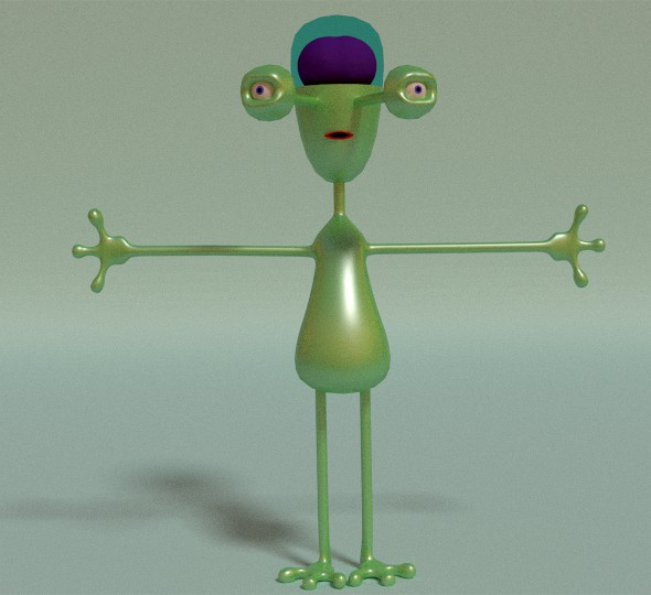 ALIEN cartoon