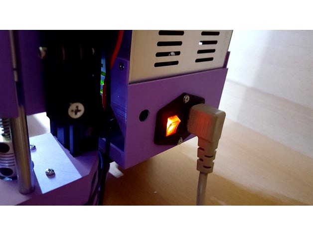 12V 30A Power Supply Switch Cover by Thorinair