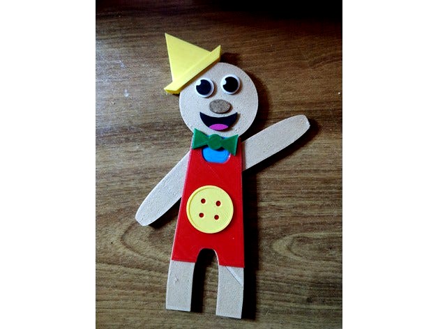 Pin Pon Muñeco - dummy - Toy by BeStRiPeR