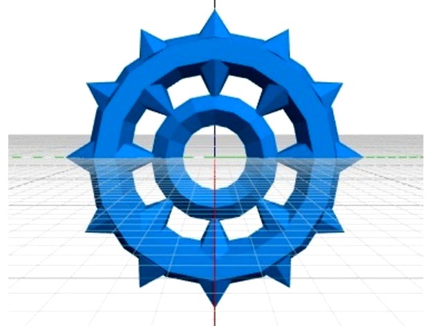 Gothic snow flake by LeMyP