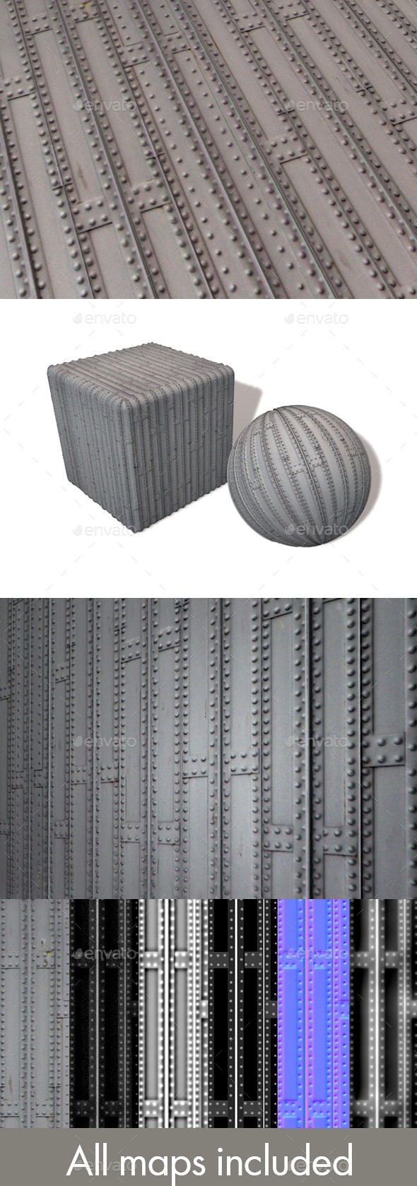 Metal Grid Seamless Texture