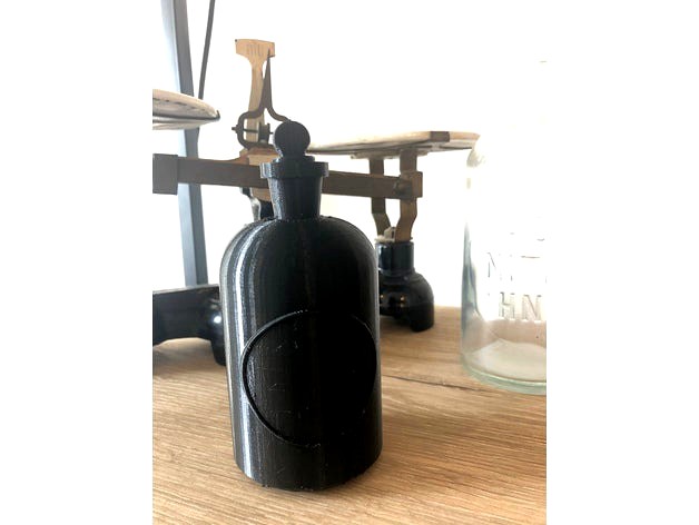 Chemistry Bottle Vase (Potion Bottle) by mstewmakes
