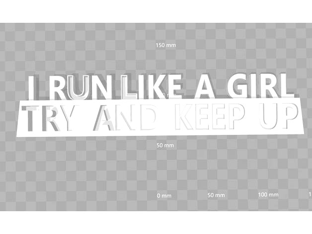 Run Like A Girl by CuriousConstruction