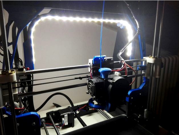LED arc for Anet A8 by Jack092