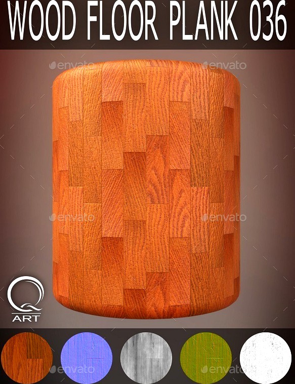 Wood Floor Plank 036